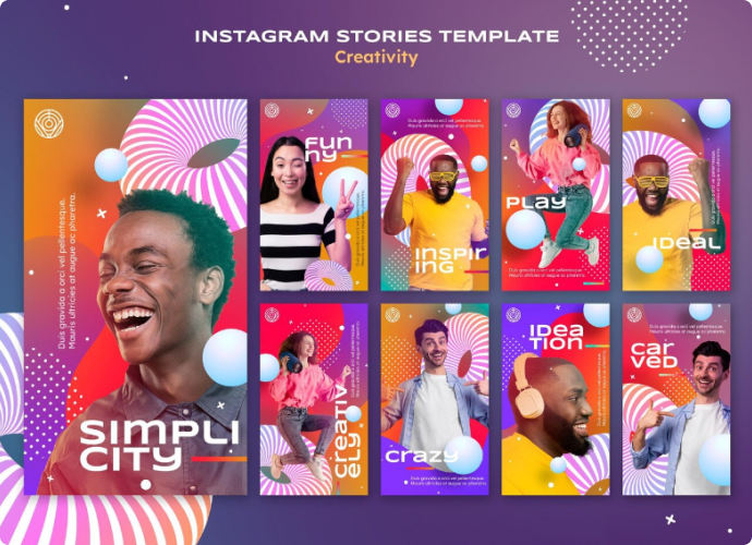 Creativity Instagram Stories Template